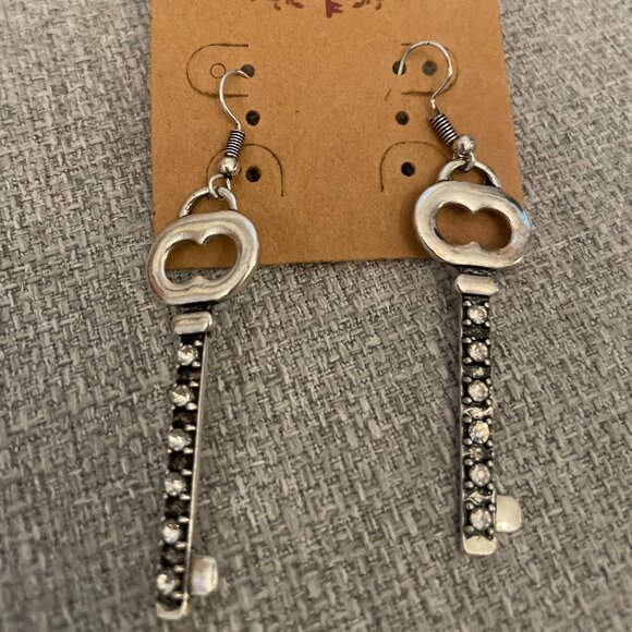 Key earrings - Picture 2 of 3